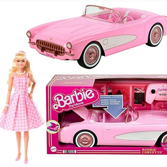 Barbie Black Barbie For President and Stereotypical Barbie Pink Car Chri… - Picture 5 of 9